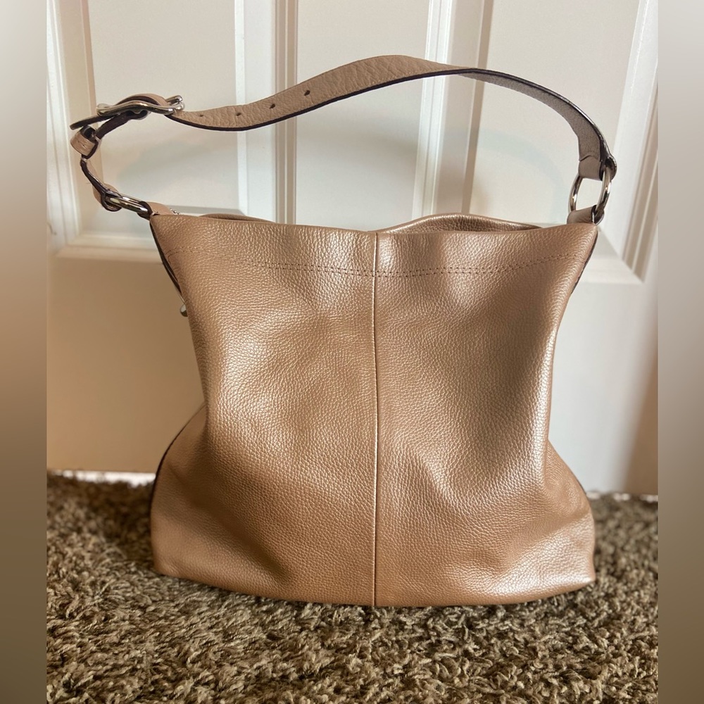 Coach “Penelope” Leather Hobo Shoulder Bag. EUC